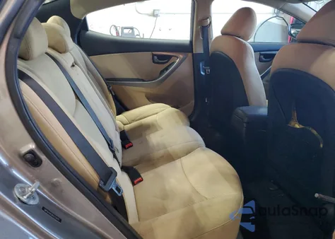 2013 Hyundai Elantra Gls из США, поврежденный, VIN 5NPDH4AE5DH275075